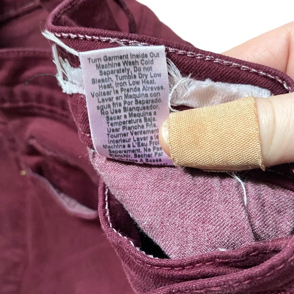 Current/Elliott | Size 29 Bordeaux the Ankle Skinny Jean - Picture 5 of 8